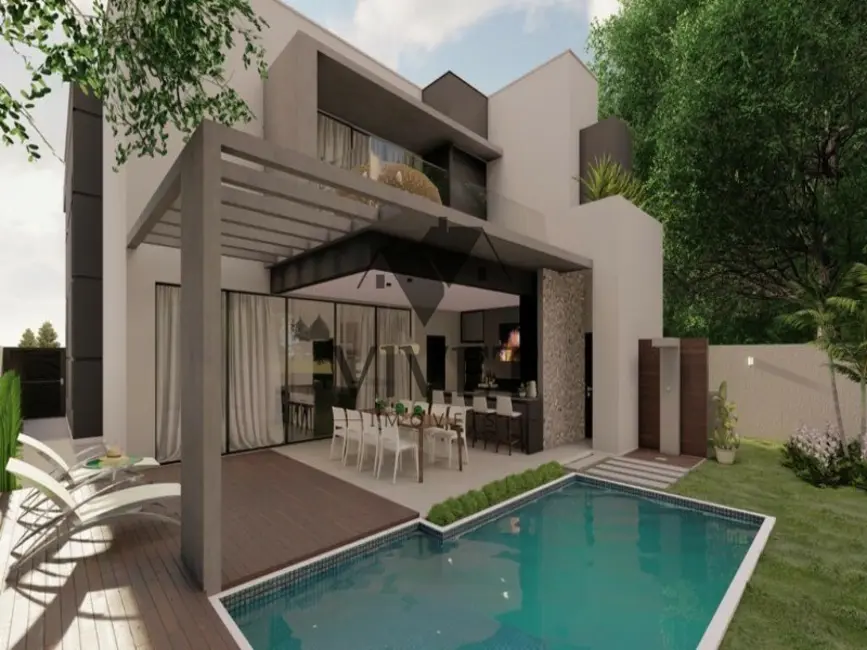 Foto 3 de Casa de Condomínio com 4 quartos à venda, 370m2 em Alphaville Nova Esplanada, Votorantim - SP