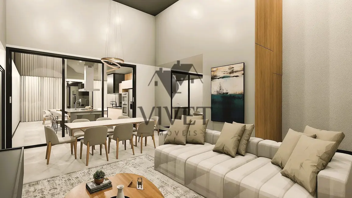 Foto 2 de Casa de Condomínio com 4 quartos à venda, 265m2 em Alphaville Nova Esplanada, Votorantim - SP