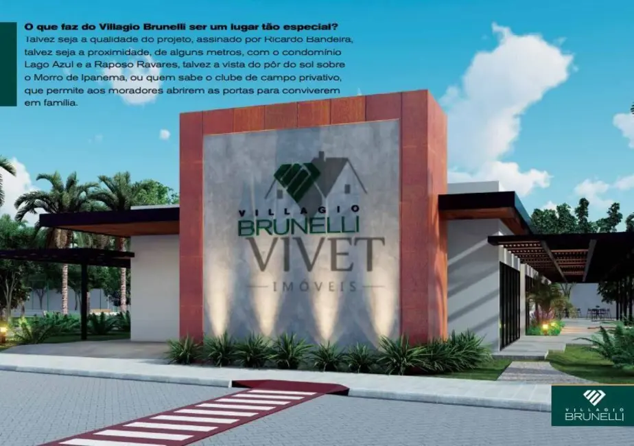 Foto 3 de Terreno / Lote à venda, 250m2 em Aracoiaba Da Serra - SP