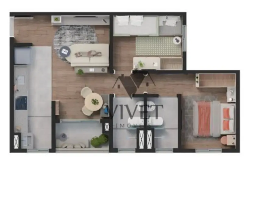 Apartamento com 2 quartos à venda, 55m2 em Parque Santa Isabel, Sorocaba - SP - imagem 9 Foto 9 de Apartamento com 2 quartos à venda, 55m2 em Parque Santa Isabel, Sorocaba - SP