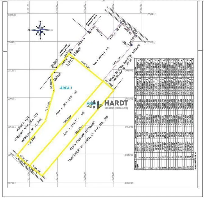 Foto 4 de Terreno / Lote à venda, 59429m2 em Joinville - SC