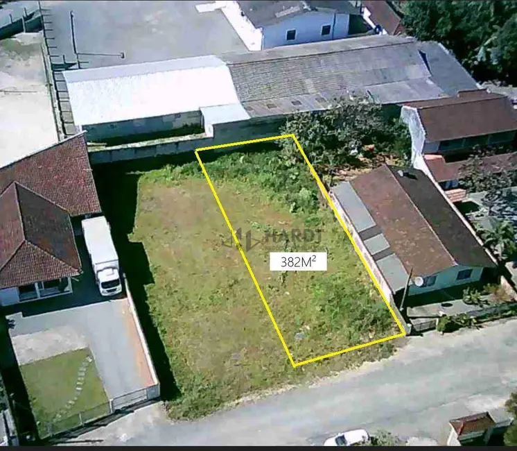 Foto 1 de Terreno / Lote à venda, 382m2 em Rio Bonito (Pirabeiraba), Joinville - SC
