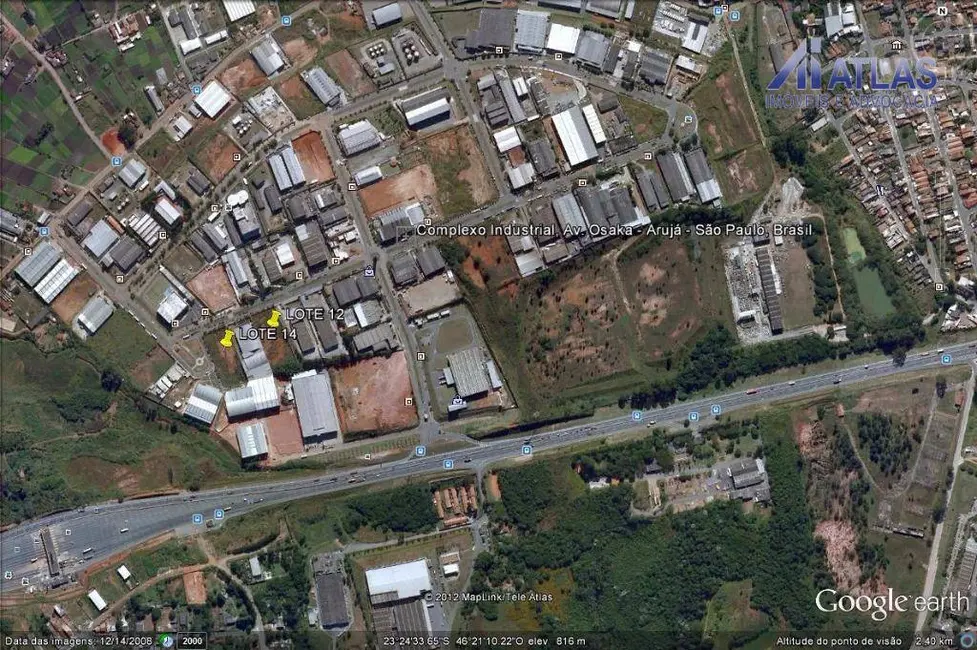 Foto 3 de Terreno / Lote à venda e para alugar, 6350m2 em Portão, Aruja - SP