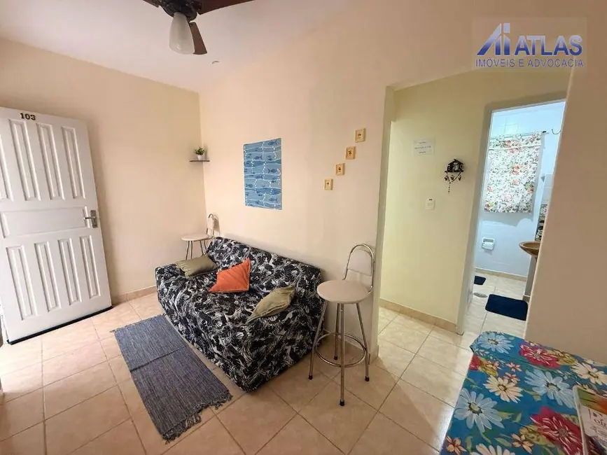 Foto 1 de Apartamento com 1 quarto à venda, 41m2 em Canto do Forte, Praia Grande - SP