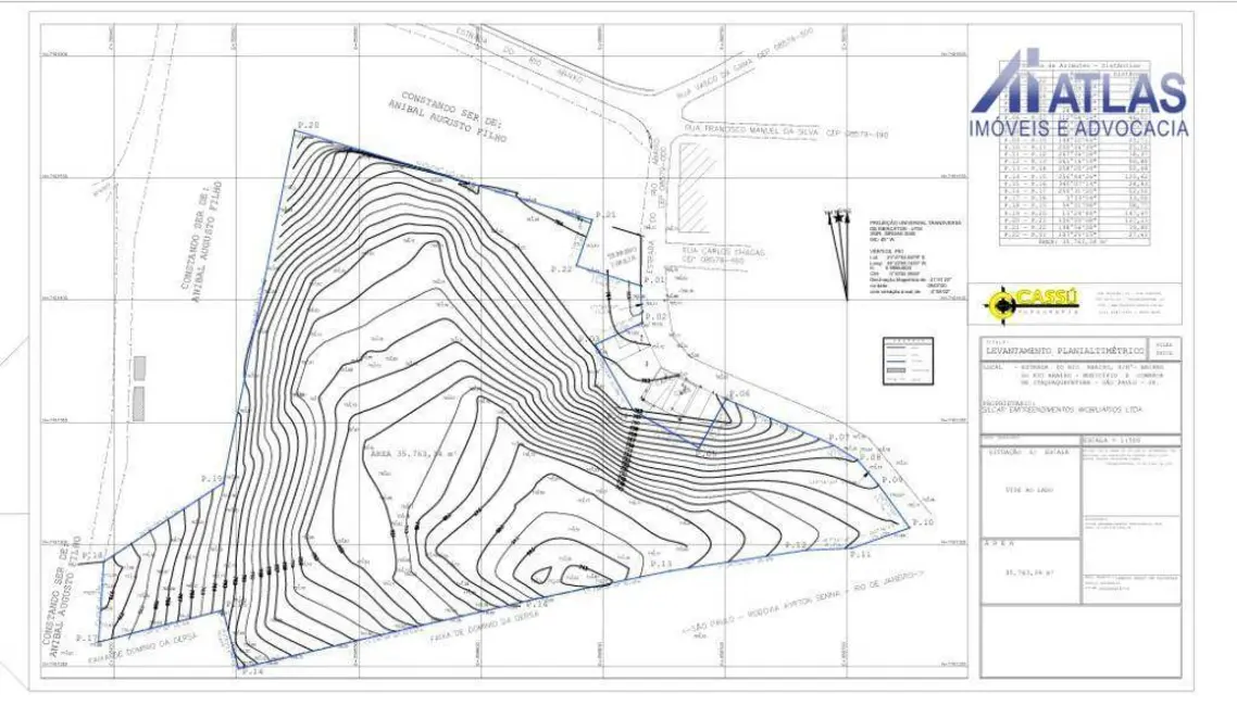 Foto 1 de Terreno / Lote à venda, 35763m2 em Rio Abaixo, Itaquaquecetuba - SP
