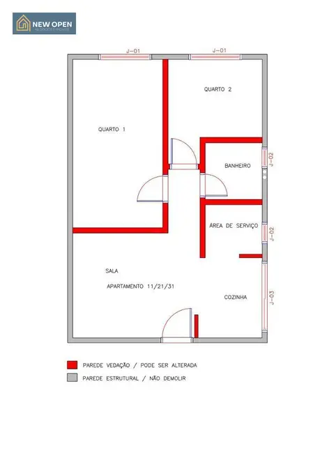 Apartamento com 1 quarto à venda, 51m2 em Jardim das Cerejeiras, Atibaia - SP - imagem 8 Foto 8 de Apartamento com 1 quarto à venda, 51m2 em Jardim das Cerejeiras, Atibaia - SP