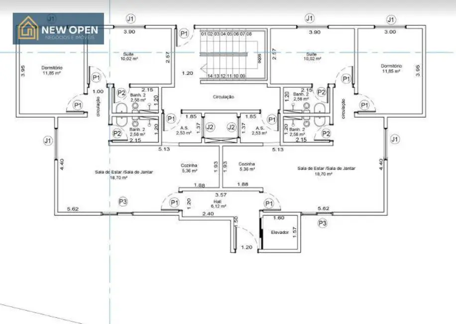 Foto 2 de Apartamento com 2 quartos à venda, 58m2 em Nova Gardênia, Atibaia - SP