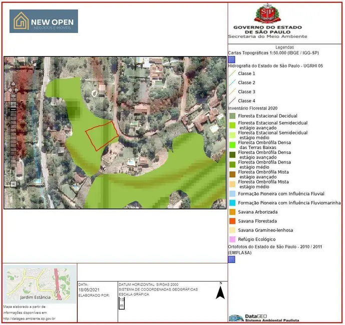 Foto 6 de Terreno / Lote à venda, 2026m2 em Jardim Estância Brasil, Atibaia - SP