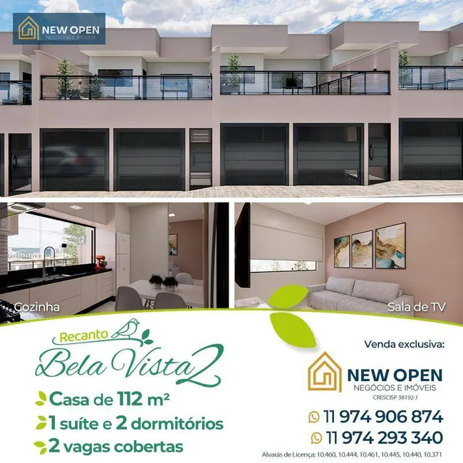 Foto 1 de Casa com 3 quartos à venda, 140m2 em Piracaia - SP