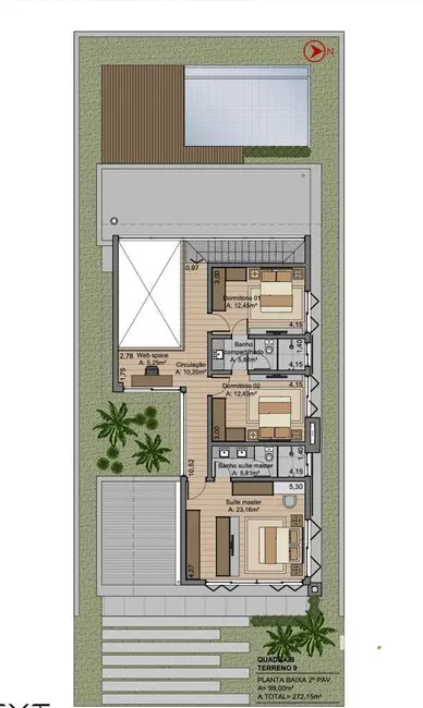 Foto 7 de Sobrado com 3 quartos à venda, 360m2 em Nova Santa Rita - RS
