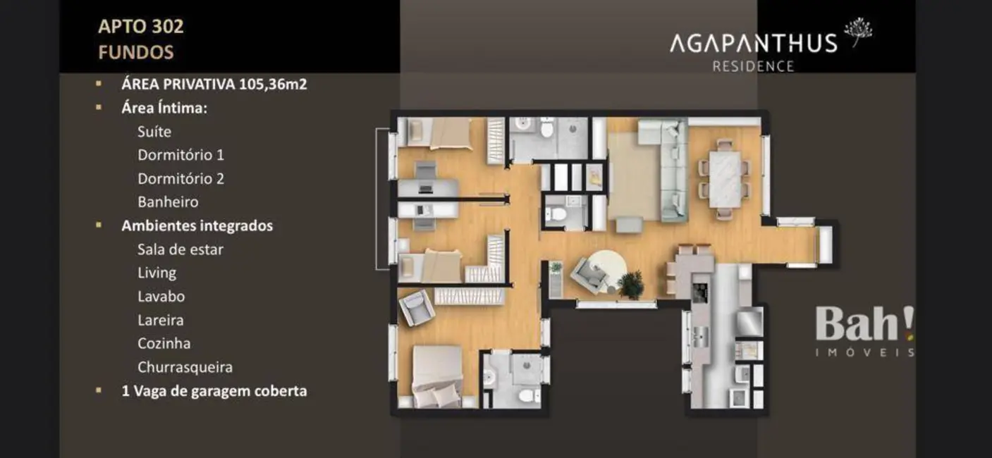 Apartamento com 3 quartos à venda, 165m2 em Porto Alegre - RS - imagem 3 Foto 3 de Apartamento com 3 quartos à venda, 165m2 em Porto Alegre - RS