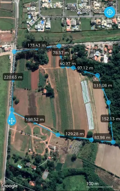 Foto 1 de Terreno / Lote à venda, 117000m2 em Aracoiaba Da Serra - SP