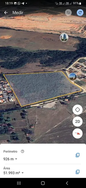 Foto 3 de Terreno / Lote à venda, 52000m2 em Éden, Sorocaba - SP