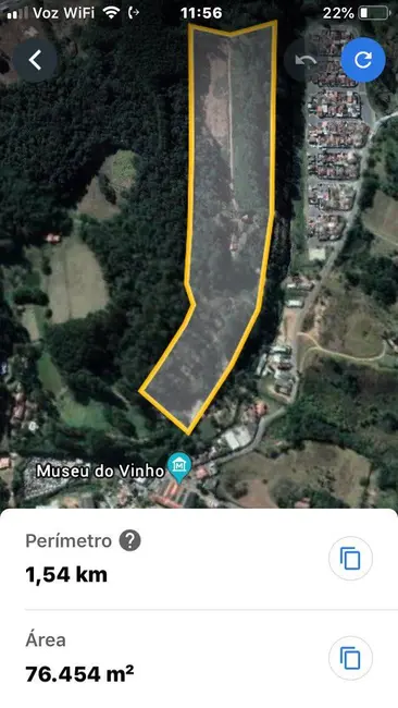 Foto 3 de Terreno / Lote à venda, 68620m2 em Centro, Sao Roque - SP