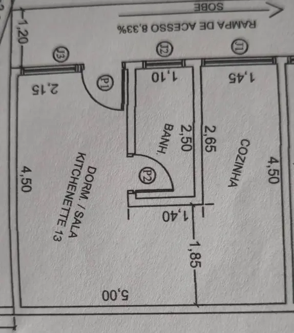 Foto 8 de Kitnet com 1 quarto à venda, 24m2 em Vila Barão, Sorocaba - SP