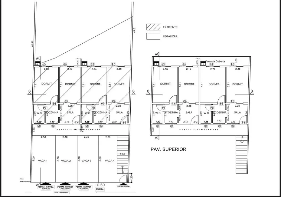 Foto 4 de Casa com 2 quartos à venda, 45m2 em Vila Barão, Sorocaba - SP