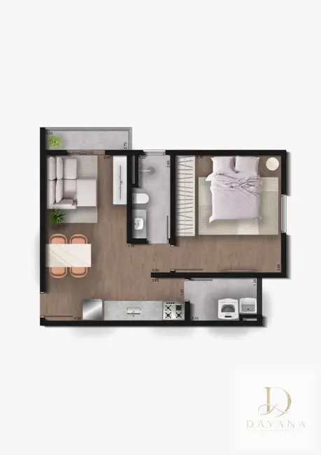 Apartamento com 2 quartos à venda, 52m2 em Jardim Rosália Alcolea, Sorocaba - SP - imagem 6 Foto 6 de Apartamento com 2 quartos à venda, 52m2 em Jardim Rosália Alcolea, Sorocaba - SP
