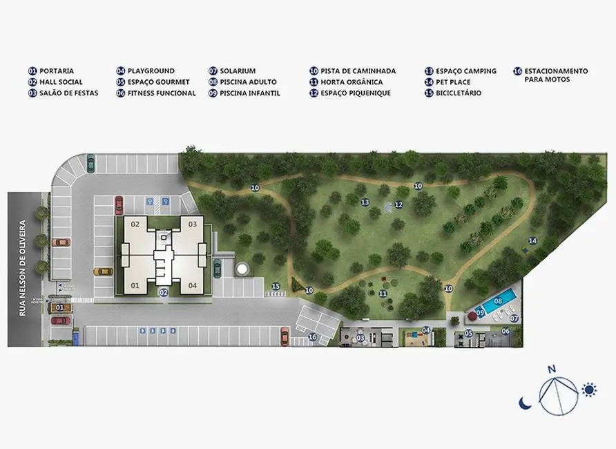 Foto 2 de Apartamento com 2 quartos à venda, 61m2 em Jardim Guadalajara, Sorocaba - SP