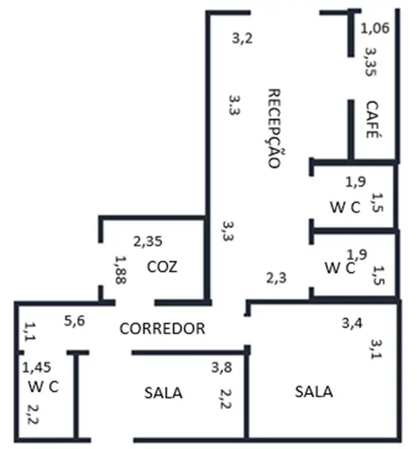 Foto 2 de Sala Comercial para alugar, 300m2 em Jardim Faculdade, Sorocaba - SP