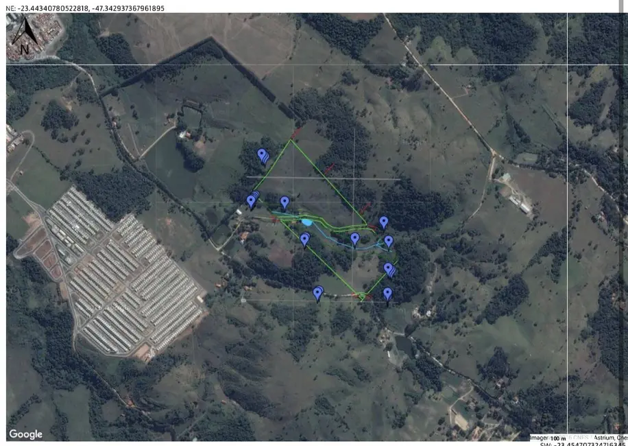 Foto 2 de Terreno / Lote à venda em Aparecidinha, Sorocaba - SP