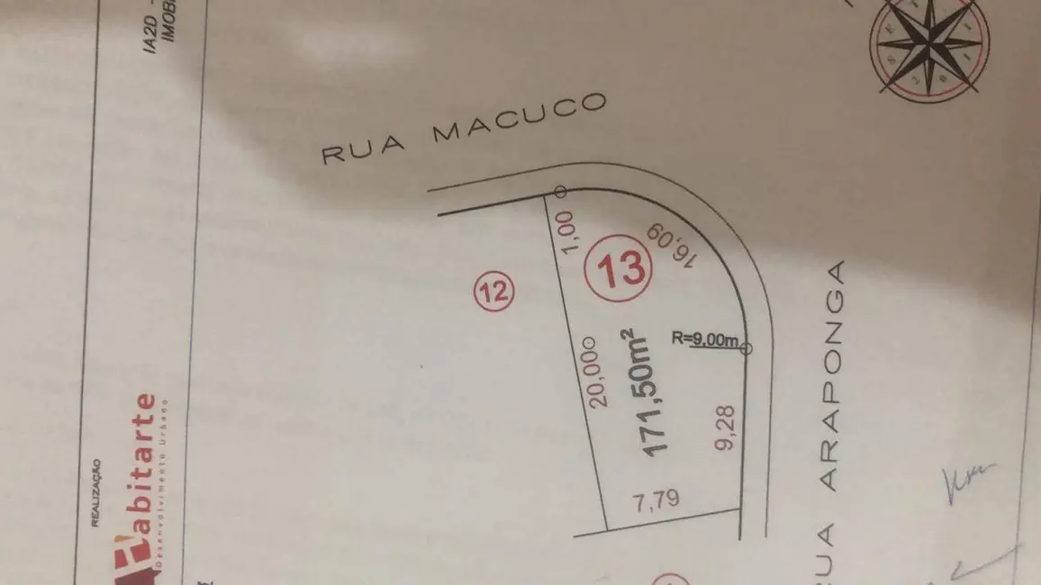 Foto 3 de Terreno / Lote à venda, 172m2 em Braganca Paulista - SP