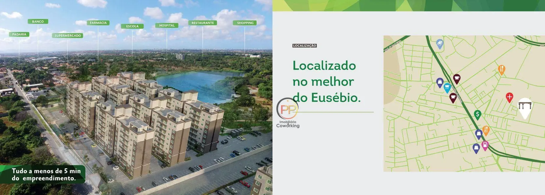 Apartamento com 2 quartos à venda, 51m2 em Guaribas, Eusebio - CE - imagem 4 Foto 4 de Apartamento com 2 quartos à venda, 51m2 em Guaribas, Eusebio - CE