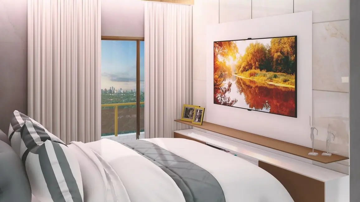 Apartamento com 3 quartos à venda, 83m2 em Eusebio - CE - imagem 6 Foto 6 de Apartamento com 3 quartos à venda, 83m2 em Eusebio - CE