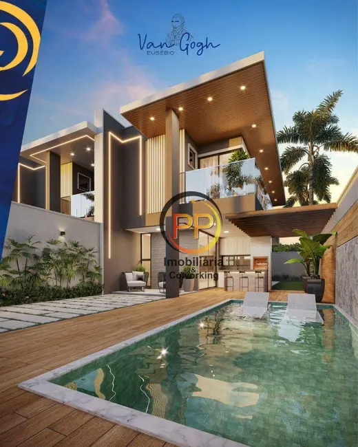Foto 2 de Casa com 4 quartos à venda, 168m2 em Eusebio - CE