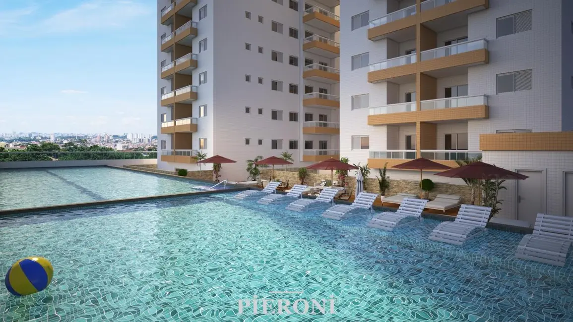 Foto 1 de Apartamento com 2 quartos à venda, 57m2 em Boqueirão, Praia Grande - SP
