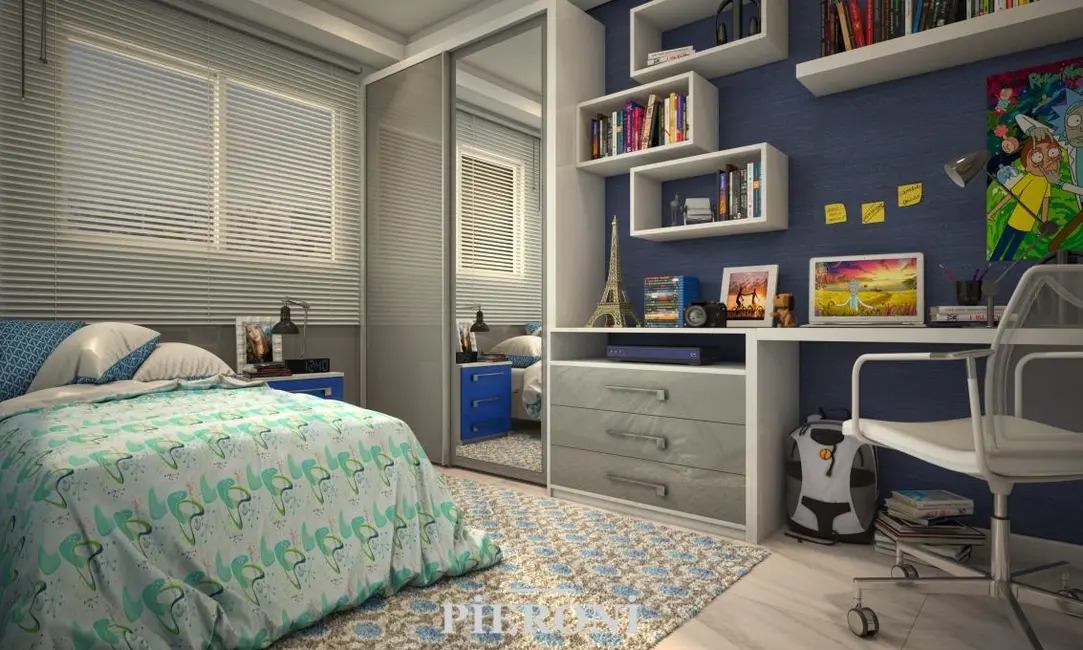 Apartamento com 2 quartos à venda, 57m2 em Guilhermina, Praia Grande - SP - imagem 6 Foto 6 de Apartamento com 2 quartos à venda, 57m2 em Guilhermina, Praia Grande - SP