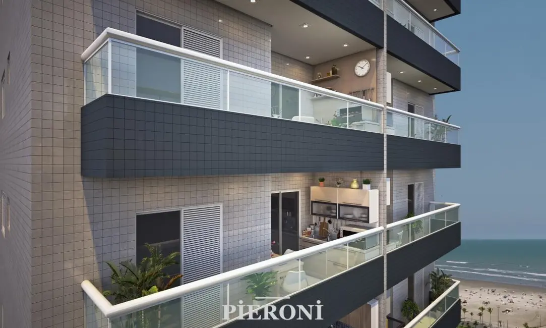 Foto 2 de Apartamento com 2 quartos à venda, 37m2 em Aviação, Praia Grande - SP