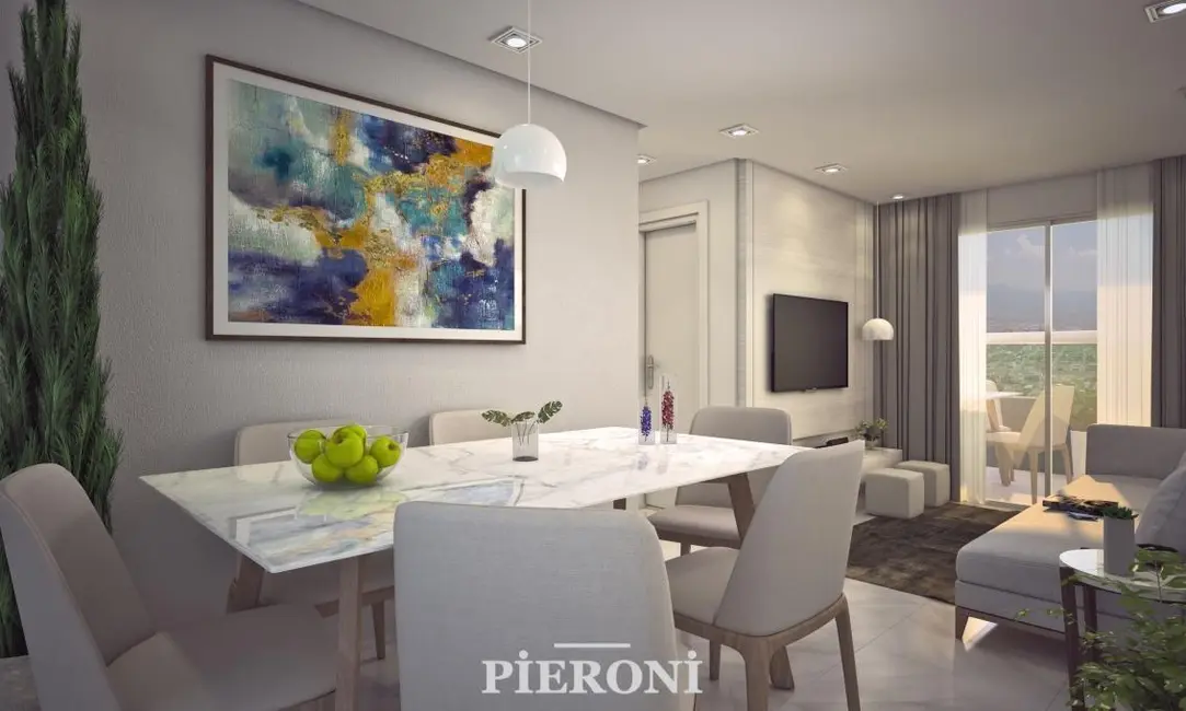 Foto 4 de Apartamento com 1 quarto à venda, 37m2 em Aviação, Praia Grande - SP