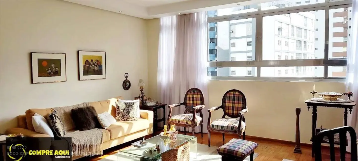 Apartamento com 3 quartos à venda, 127m2 em Higienópolis, São Paulo - SP - imagem 3 Foto 3 de Apartamento com 3 quartos à venda, 127m2 em Higienópolis, São Paulo - SP