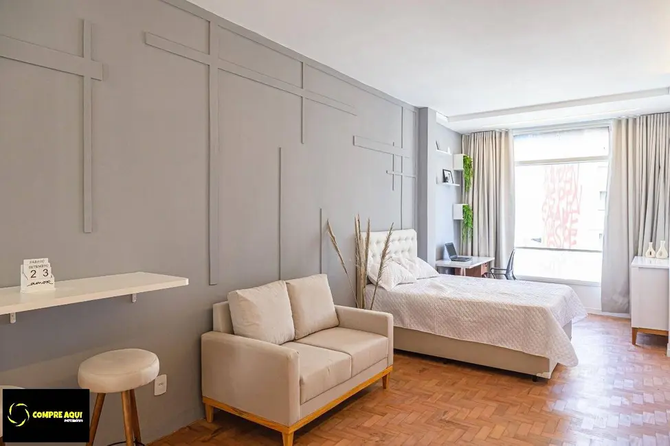 Apartamento com 1 quarto à venda, 45m2 em Santa Cecília, São Paulo - SP - imagem 4 Foto 4 de Apartamento com 1 quarto à venda, 45m2 em Santa Cecília, São Paulo - SP