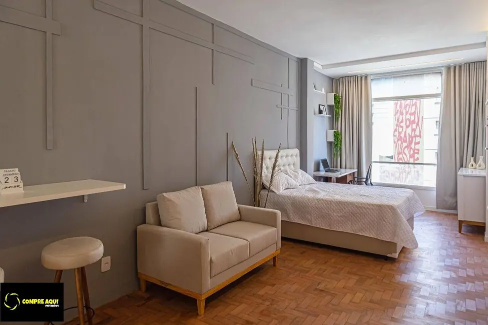 Apartamento com 1 quarto à venda, 45m2 em Santa Cecília, São Paulo - SP - imagem 1 Foto 1 de Apartamento com 1 quarto à venda, 45m2 em Santa Cecília, São Paulo - SP