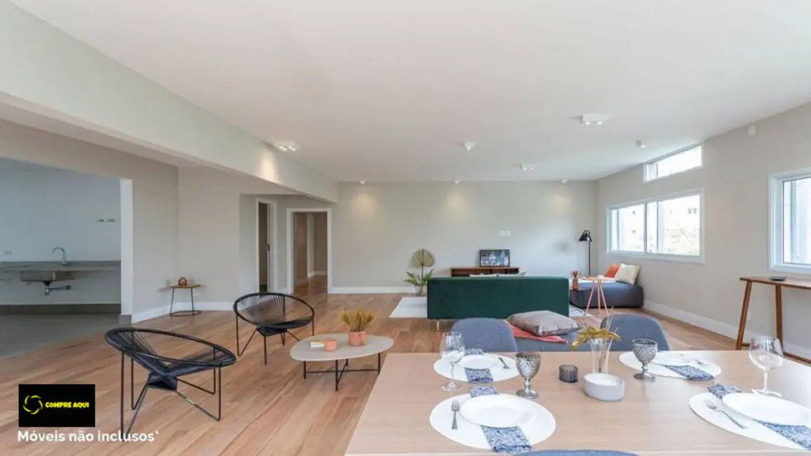 Apartamento com 3 quartos à venda, 200m2 em Higienópolis, São Paulo - SP - imagem 4 Foto 4 de Apartamento com 3 quartos à venda, 200m2 em Higienópolis, São Paulo - SP