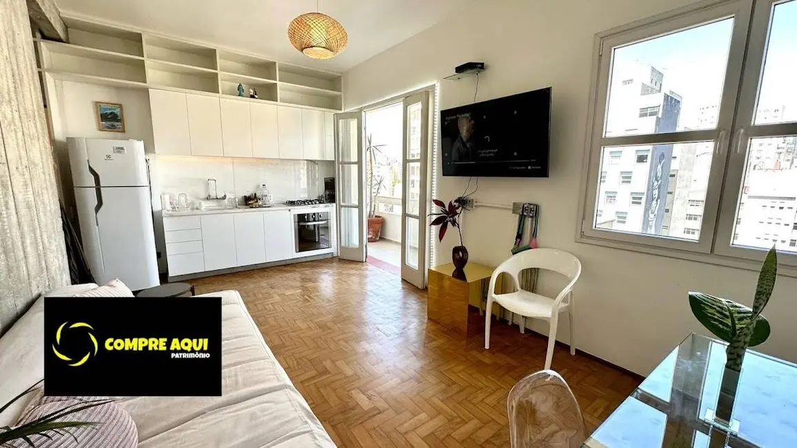 Foto 3 de Apartamento com 1 quarto à venda, 48m2 em Santa Cecília, São Paulo - SP