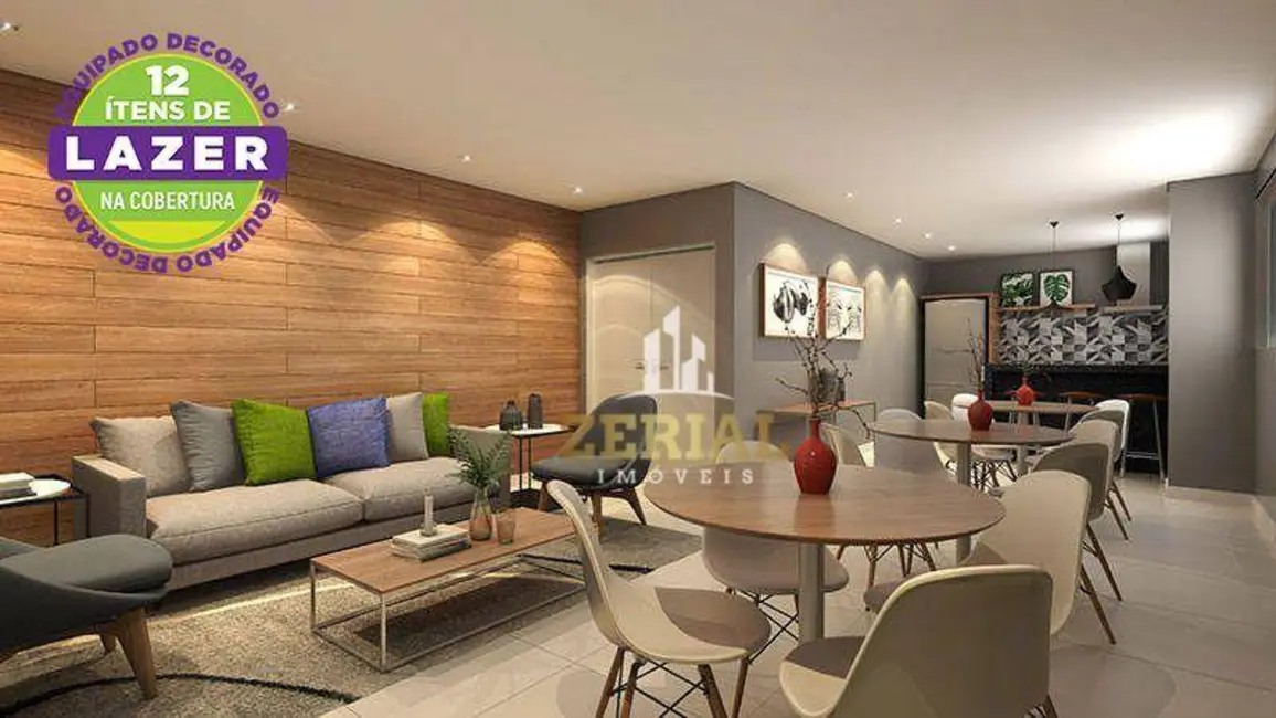 Foto 2 de Apartamento com 2 quartos à venda, 42m2 em Vila Sacadura Cabral, Santo Andre - SP