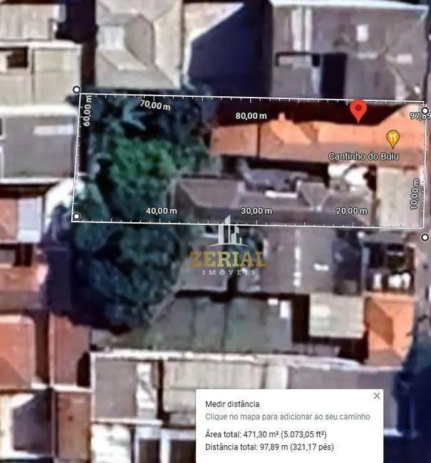 Foto 1 de Terreno / Lote à venda, 470m2 em Santo Antônio, Sao Caetano Do Sul - SP
