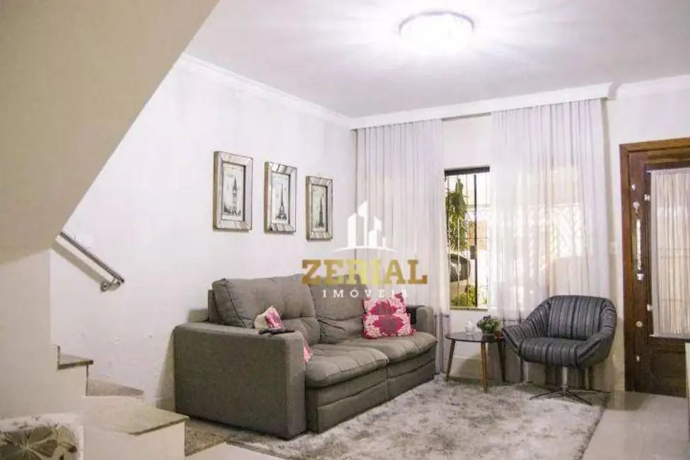 Foto 1 de Sobrado com 3 quartos à venda, 180m2 em Campestre, Santo Andre - SP