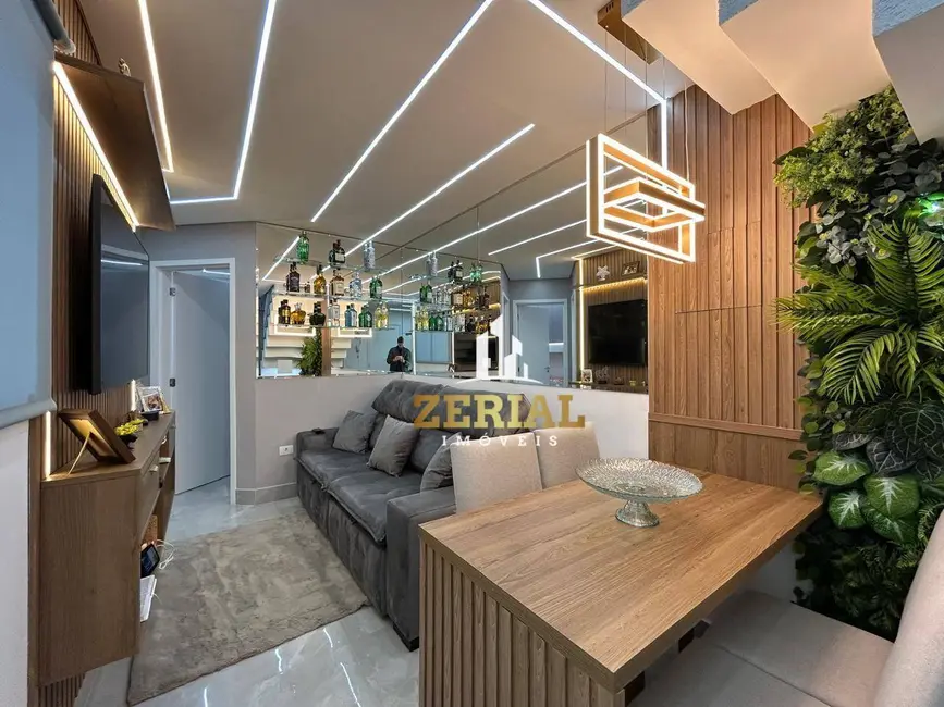 Foto 1 de Cobertura com 2 quartos à venda, 90m2 em Campestre, Santo Andre - SP