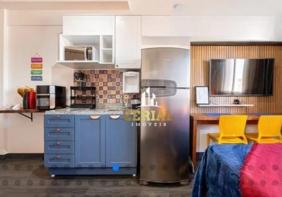 Foto 1 de Kitnet com 1 quarto para alugar, 19m2 em Barcelona, Sao Caetano Do Sul - SP