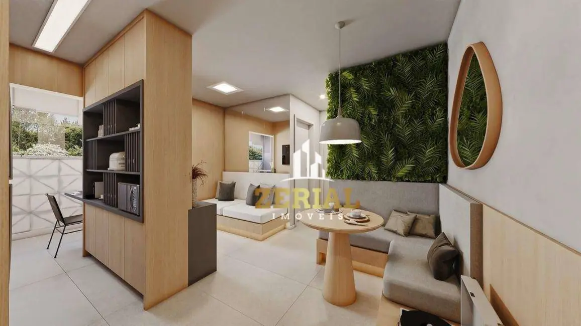 Foto 2 de Apartamento com 2 quartos à venda, 44m2 em Campestre, Santo Andre - SP