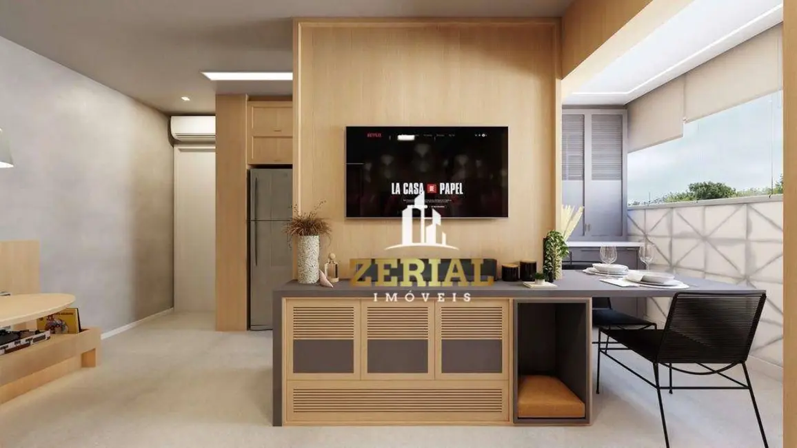 Foto 3 de Apartamento com 2 quartos à venda, 44m2 em Campestre, Santo Andre - SP