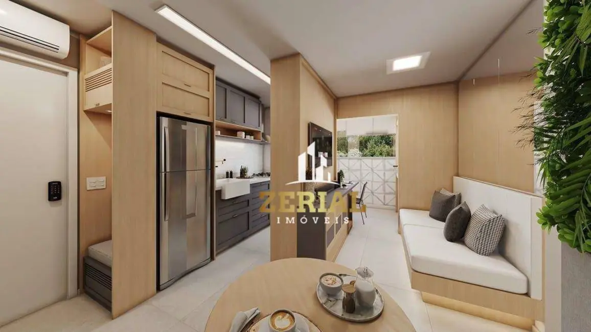 Foto 1 de Apartamento com 2 quartos à venda, 44m2 em Campestre, Santo Andre - SP