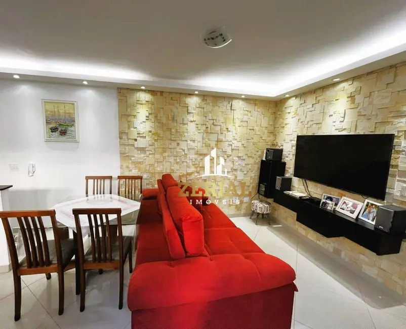 Foto 2 de Apartamento com 2 quartos à venda, 52m2 em Campestre, Santo Andre - SP