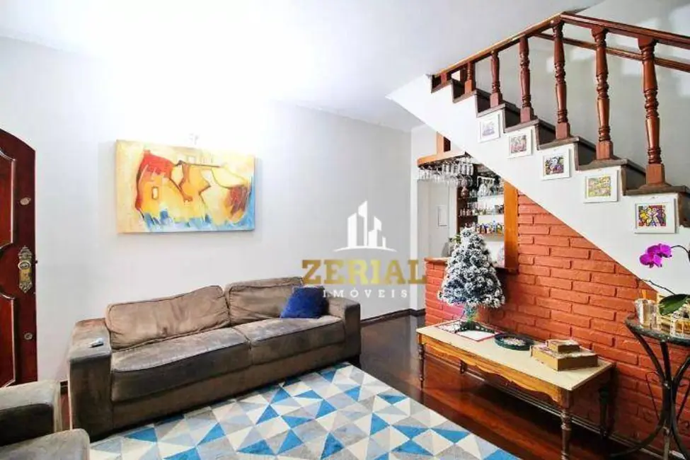 Foto 1 de Sobrado com 3 quartos à venda e para alugar, 185m2 em Campestre, Santo Andre - SP