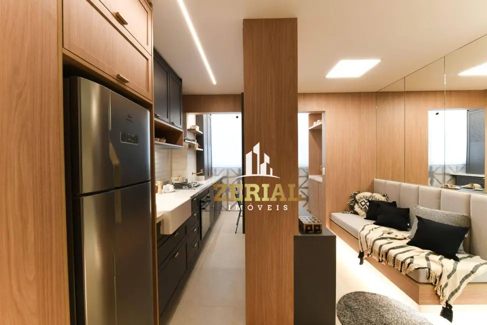 Foto 3 de Apartamento com 2 quartos à venda, 44m2 em Campestre, Santo Andre - SP