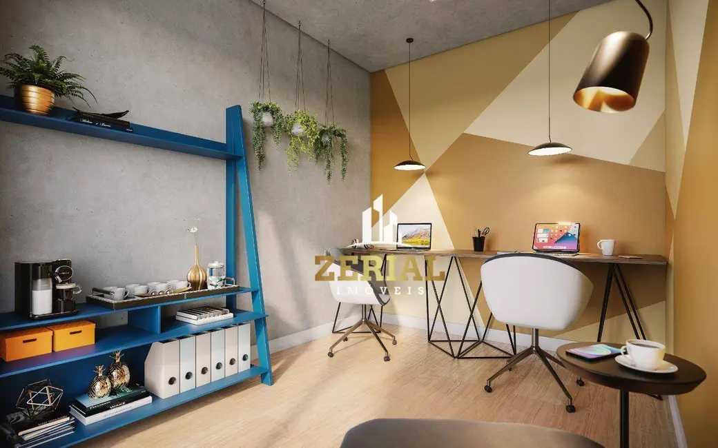 Foto 8 de Apartamento com 1 quarto à venda, 37m2 em Campestre, Santo Andre - SP