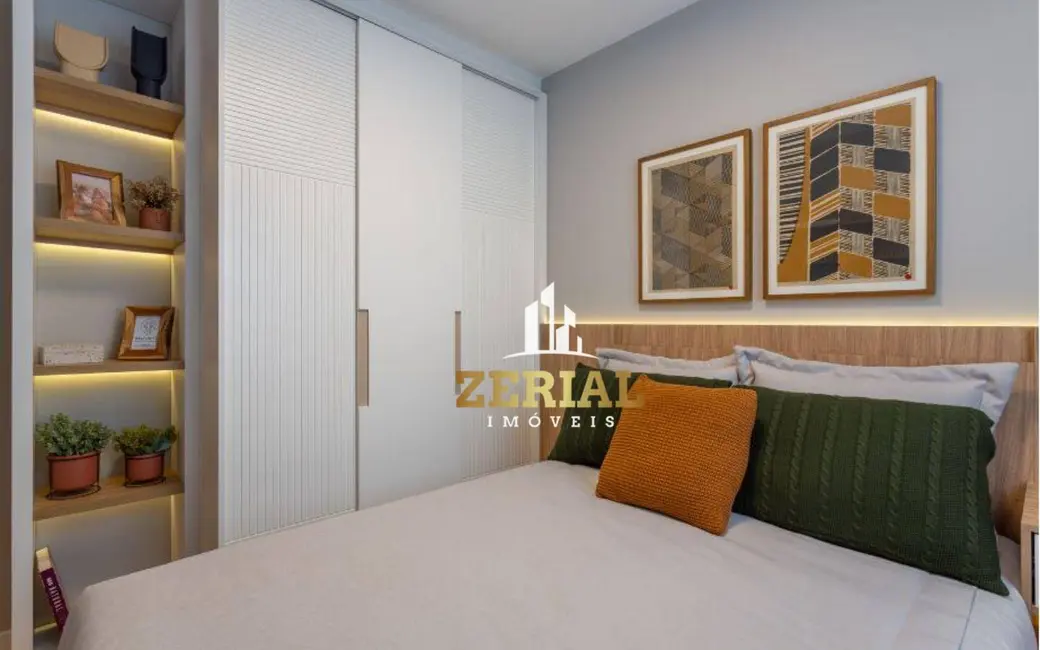 Foto 4 de Apartamento com 1 quarto à venda, 37m2 em Campestre, Santo Andre - SP